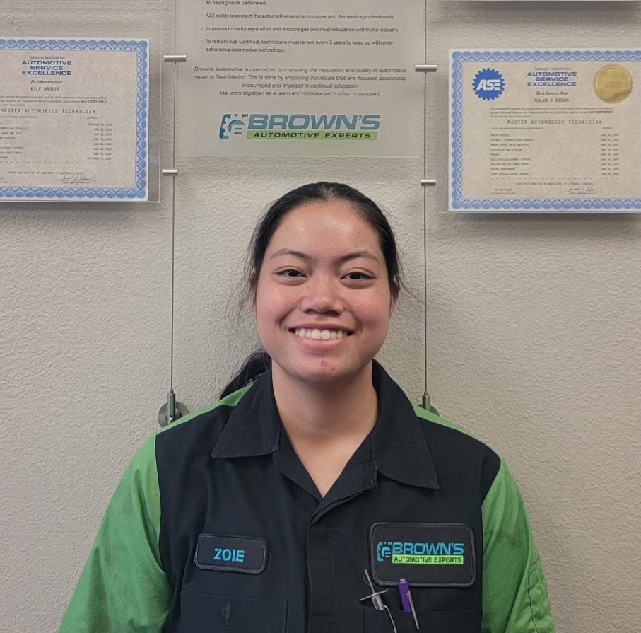 Zoie Abaquita - General Service Technician